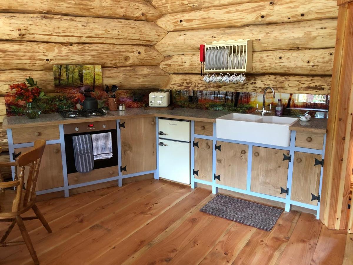 Villa Coed Y Marchog Woodland Retreat Hereford Esterno foto